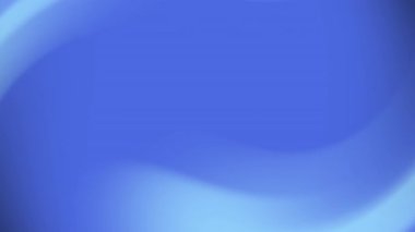 Düz dalga benzeri kıvrımlar ve yumuşak gölgeleme içeren soyut mavi eğimli arkaplan, sunumlar, web siteleri ve dijital sanat eserleri için uygun sakin ve modern bir tasarım yaratıyor.