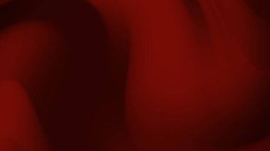 Dalgalar gibi kıvrımları ve karanlık gölgeleri olan canlı, koyu kırmızı soyut bir arka plan. Modern tasarım, sunum slaytları veya zarif kopya alanı için ideal.