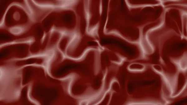 Yüksek parlak kırmızı sıvı soyut doku, organik akış şekilleri ve röfleleri var. Modern tasarım için ideal, teknolojik görseller, veya cesur arka planlar.