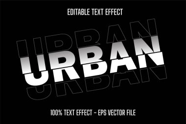 Şehir Metin Efekti Sokak Biçimi