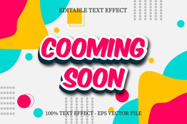 Yaklaşan Metin Efekti Modern Biçim