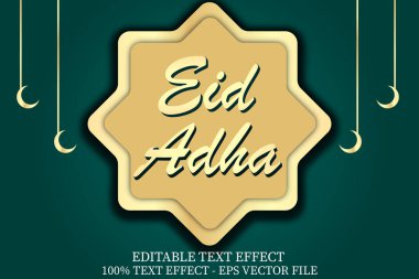 Kurban Metni Efekti Modern Biçim