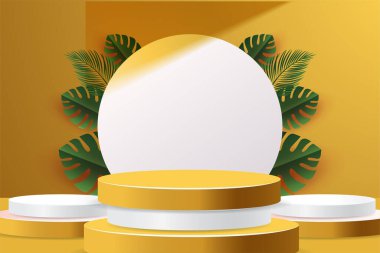 Basit Podyum Arkaplan Tasarımı