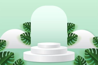 Basit Podyum Arkaplan Tasarımı