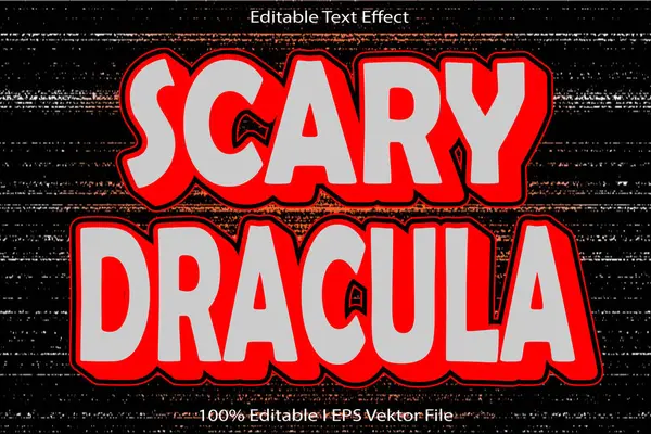 Korkunç Drakula Düzenlenebilir Metin Efekti