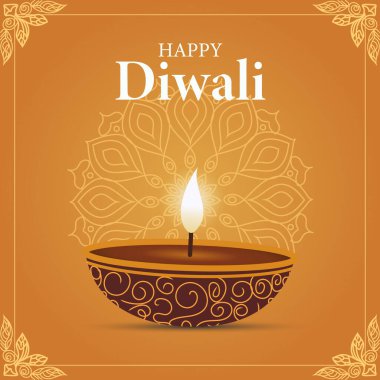 Işık bayramın kutlu olsun. Tebrik kartı, poster, afiş, broşür tasarımı illüstrasyonu.