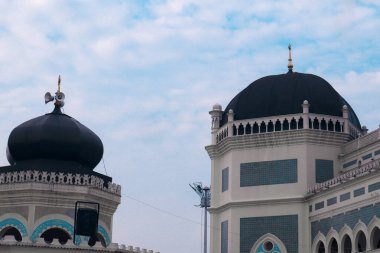 28 Haziran 2024: Al Mashun Büyük Camii 'nin güzelliği ve ihtişamı, Medan