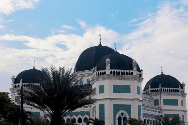 28 Haziran 2024: Al Mashun Büyük Camii 'nin güzelliği ve ihtişamı, Medan