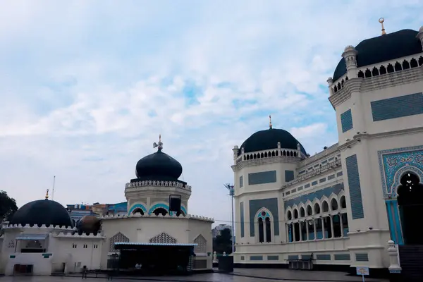 28 Haziran 2024: Al Mashun Büyük Camii 'nin güzelliği ve ihtişamı, Medan