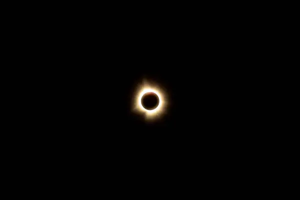 stock image Total solar eclipse in 2024 in ohio