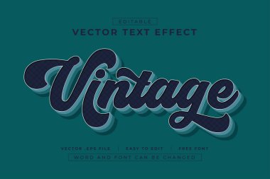 Klasik düzenlenebilir metin efektleri