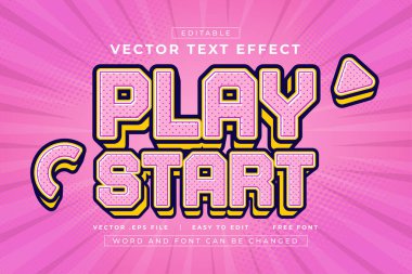 Başlangıç için düzenlenebilir metin efektleri biçimini çal