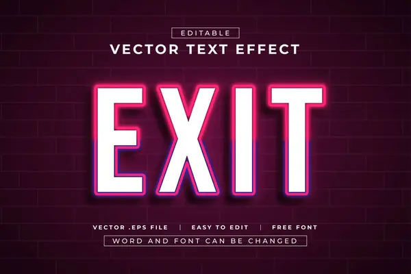 Çıkılabilir ışık metni efekti