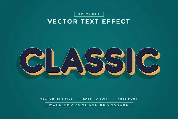 Klasik düzenlenebilir metin efektleri