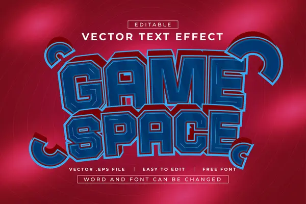 Oyun Alanı 3B düzenlenebilir metin efektleri