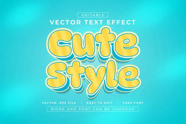 Şirin Biçim 3B düzenlenebilir metin efektleri