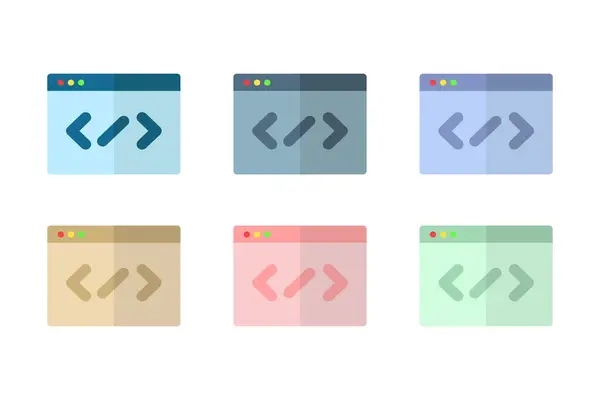 Simge kodları renkli