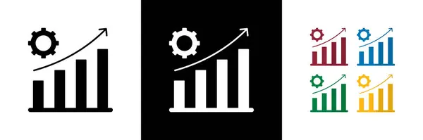 Veri Sürülen Simgeler. Siyah, Beyaz ve Renkli