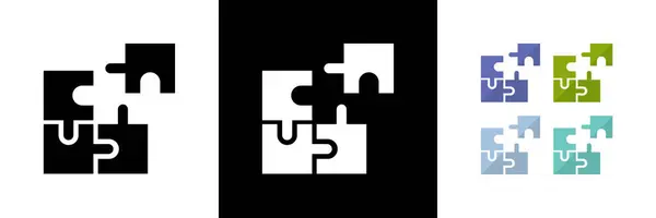 Bütünlük Simgeleri. Siyah, Beyaz ve Renkli