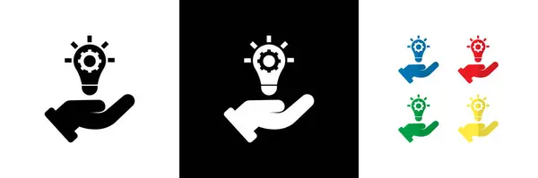 Terzi Çözümleri Simgeleri. Siyah, Beyaz ve Renkli