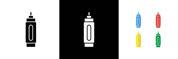 Sıvı Silgi Simgeleri. Siyah, Beyaz ve Renkli