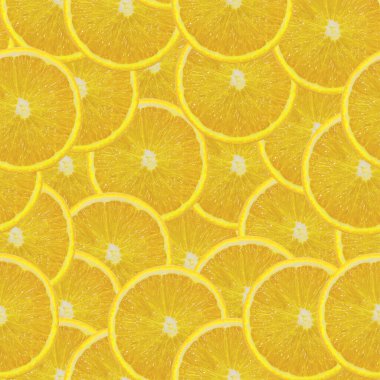 Kusursuz desen: limon dilimleri. Sulu limon dilimli duvar kağıdı..