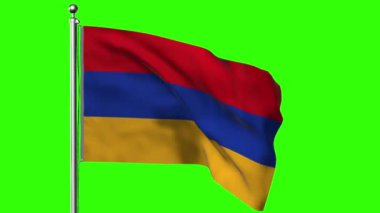 Ermenistan Cumhuriyeti bayrağı.