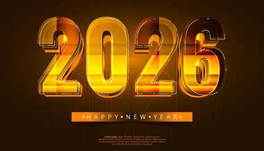 2026 'nın altın parmaklarını gösteren canlı bir 3D grafik. Karanlık bir arka plana ışık efektiyle aydınlatılmış. Kutlama hissi ve yeni başlangıçlar aktarıyor.