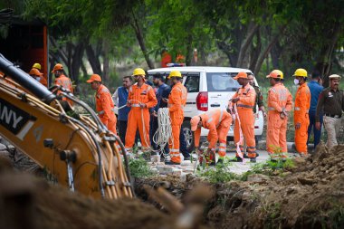 NEW DELHI, INDIA - 10 Mart 2024: Yeni Delhi, Hindistan 'da 10 Mart 2024 