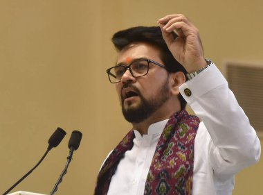 NEW DELHI, INDIA MAYIS 27: Seva, Sushasan ve Garib Kalyan 'ın (kötü yönetimin hizmeti, iyi yönetimi ve refahı) 9.) 