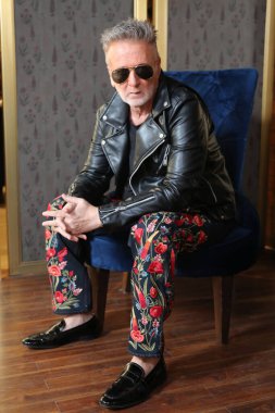 NEW DELHI, INDIA 15 Haziran: Hintli moda tasarımcısı Rohit Bal Hindustan Times ile 15 Haziran 2023 'te Hindistan' ın Yeni Delhi kentinde yaptığı bir röportajda. 