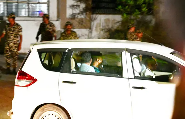 stock image NEW DELHI INDIA JUNE 26 2024 Delhi CM Arvind Kejriwal leaves Rouse Avenue Court in CBI custody on June 26 2024 in New Delhi India The CBI has formally arrested Delhi CM and AAP National Convenor Arvind Kejriwal in the excise policy scam The Rouse Ave