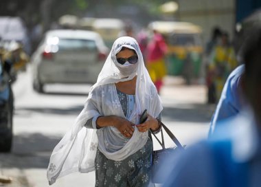 NEW DELHI INDIA 13 HAZİRAN 2024 Sıcak bir günde Hindistan Kapısı 'nda 13 Haziran 2024 tarihinde Yeni Delhi Hindistan' da görüldü. Fotoğraf: Sanchit Khanna / Hindustan Times 