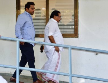 MUMBAI INDIA Mayıs 3 2023 Kerala Milliyetçi Kongre Partisi başkanı NCP C Chacko, 3 Mayıs 2023 tarihinde Mumbai Hindistan 'da Bhushan Koyande Hindustan Times tarafından çekilmiştir. 
