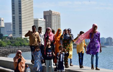 MUMBAI INDIA MAYIS 2 MAYIS 2023 Deniz Kuvvetleri 'nde 2 Mayıs 2023 tarihinde Hindistan' ın Mumbai şehrinde çekilen fotoğrafta Bhushan Koyande Hindustan Times tarafından çekilmiştir. 