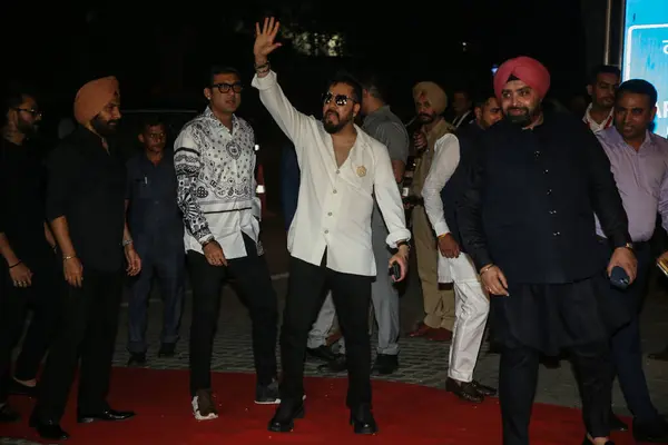 stock image NEW DELHI INDIA MAY 13 2023 Bollywood singer Mika Singh during the engagement ceremony of Bollywood actor Parineeti Chopra and AAP leader Raghav Chadha at Kapurthala House on May 13 2023 in New Delhi India The couple who have been dating for some tim