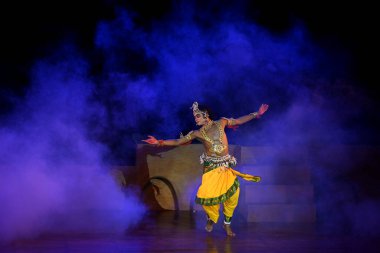 YENİ DELHI INDIA 26 AĞUSTOS 2024 Janmashtami Sanatçıları Shriram Bharatiya Kala Kendra 'nın dans dramasını sahnelemesi vesilesiyle 26 Ağustos 2024' te Yeni Delhi Hindistan 'da Salman Ali Hindustan Times 