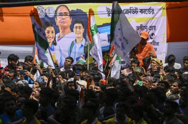 KOLKATA INDA AUGust 28 AUGust TMCP öğrencilerinin kanadı 28 Ağustos 2024 'te Mayo yolunda düzenlenen vakıf günü etkinliği sırasında Kolkata Hindistan' da Samir Jana Hindustan Times 