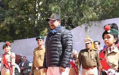 NEW DELHI INDIA 6 Şubat 2024 'te Sanchit Khanna Hindustan' dan Sanchit Khanna Hindustan 'ın 6 Şubat 2024' te Paschim Vihar 'da Dr. BR Ambedkar Özel Mükemmellik Okulu' nun yeni binasının açılışı sırasında Delhi Arvind Kejriwal Başkanı