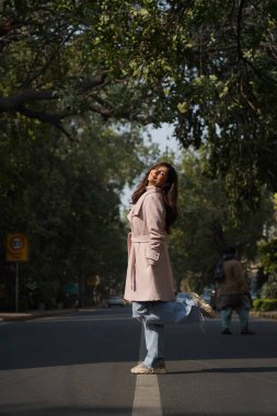 NEW DELHI INDIA 17 ARALIK 2024 EDITOR NOTE 2024 Bu, Hindustan Times Bollywood oyuncusu Saloni Batra 'nın 17 Aralık 2023 tarihinde HT City ile yapılan özel bir röportajda çekilen özel bir görüntüdür. 