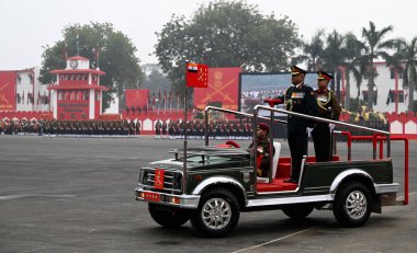 LUCKnow INDIA JANUARY 15 Ocak 2024 Ordu şefi Manoj Pandey, Ordu Günü 2024 vesilesiyle 11 Gorkha Tüfek Alayı GRRC Yürüyüş Alayı Fotoğrafı Deepak Gupta Hindustan Times 