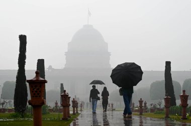 NEW DELHI INDIA JANUARY 31 2024 Rashtrapati Bhawan Fotoğrafı: Sanchit Khanna Hindustan Times 