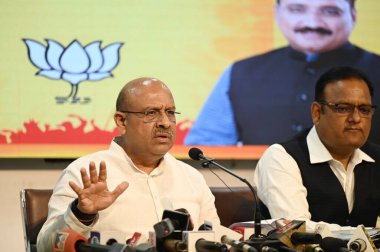 NEW DELHI INDIA SEPTEMBER 11 Eylül 2024 BJP lideri Vijender Gupta 11 Eylül 2024 tarihinde Yeni Delhi Hindistan Fotoğrafı: Arvind Yadav Hindustan Times