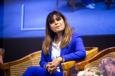 NEW DELHI INDIA SEPTEMBER 11 Eylül 2024 Aditi Nandy Powerlift YFLO Delhi 'nin M3M Vakfı işbirliğiyle 11 Eylül 2024 tarihinde Yeni Delhi Hindistan' da düzenlenen 7 Sporting Yıldızının büyük karşılaşmasında