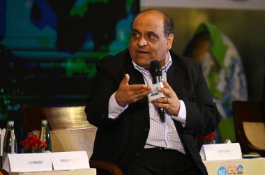 NEW DELHI INDIA 11 HAZİRAN 2023 Vikram Gulati Ülke Başkanı ve İdari Başkan Yardımcısı Kurumsal İşler ve Yönetim TKM, SDGS 'deki Progess ve Janpath' deki Shangri La Eros 'taki G20 Gündemindeki Global Biyoyakıt İdaresi tartışması sırasında