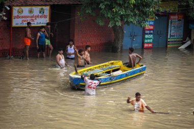 Yamuna Bazar Bölgesi 'nde 14 Temmuz 2023 