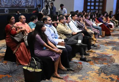 YENİ DELHI INDIA AUGust 28 AĞUSTOS 2023 Hindustan Zaman Eğitim Zirvesi 2023 28 Ağustos 2023 'te Yeni Delhi Hindistan' da Hindistan Zaman Eğitimi Zirvesi 'nin ikincisi, politika yapıcılar sivil toplum üyeleri ve 
