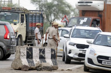 GURUGRAM INDIA AĞUSTOS 27 AĞUSTOS 27 AĞUSTUSTOS 27 AVUSTUSTOS İSTİYOR Vishwa Hindu Mahallesi tarafından 27 Ağustos 2023 'te Hindistan Gurugram' da Parveen Kumar Hindustan Times tarafından çekilmiştir.
