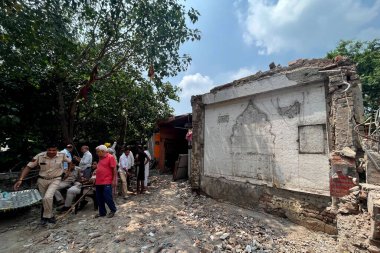 NEW DELHI INDIA AUGust 21 AĞUSTOS 2023 Delhi yönetimi, 21 Ağustos 2023 sabahı erken saatlerde, Yeni Delhi 'de, Salman Ali Hindustan Times tarafından çekilmiştir.