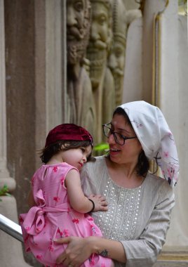 MUMBAI INDIA AUGUST 16 2023 Parsi community people visit a fire temple on the occasion of Navroz the Parsi New Year at Mumbai Central on August 16 2023 in Mumbai India Photo by Bhushan Koyande HT Photo clipart